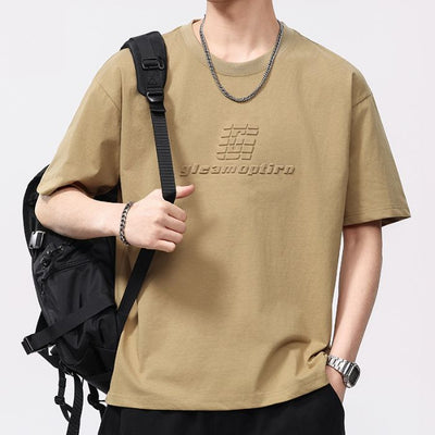 Playera Oversize Pesada de Manga Corta para Hombre - Image 13
