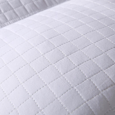 Funda de Almohada de Algodón Puro con Relleno de Plumas y Bordado 3D - Image 4