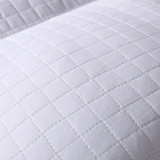 Funda de Almohada de Algodón Puro con Relleno de Plumas y Bordado 3D - Image 4