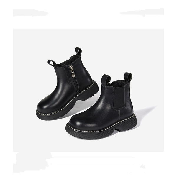 Botas Cortas Niña con Forro de Cachemira y Algodón - Image 3