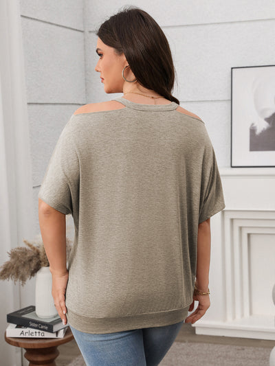 Blusa Holgada de Hombro Caído con Mangas Murciélago - Image 19