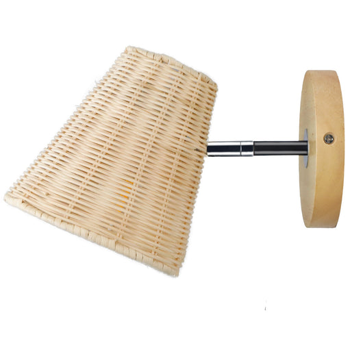 Lámpara de Pared Ratán para Espejo - Iluminación Decorativa Junto a la Cama - Image 7
