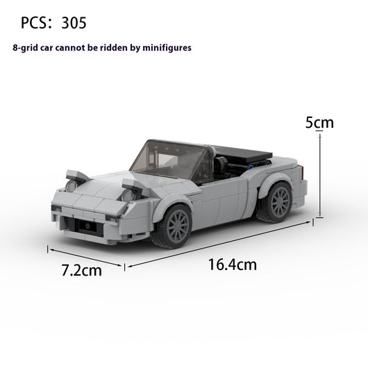 Auto Deportivo Descapotable de Juguete - Modelo de Carreras para Niños - Image 8