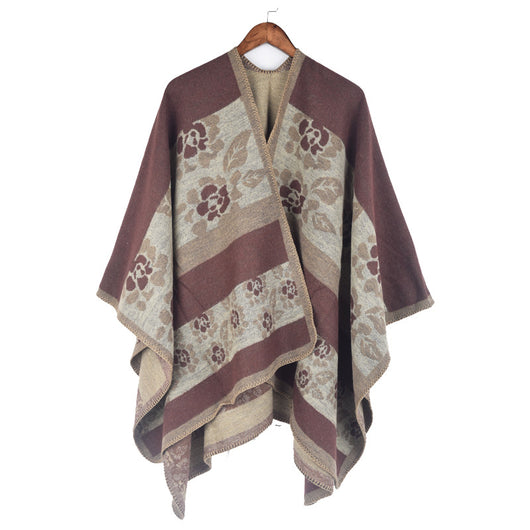 Capa Floral Reversible para Otoño e Invierno - Image 18
