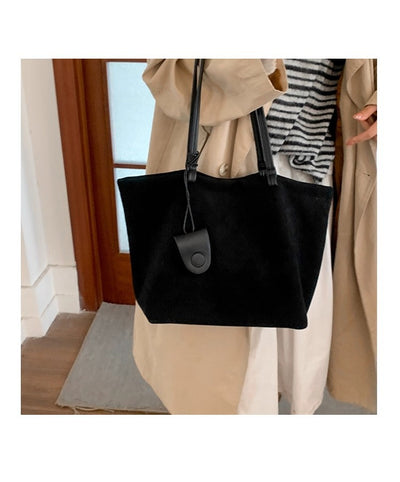 Bolso de Hombro Retro Ante Otoño Invierno Gran Capacidad Premium - Image 14