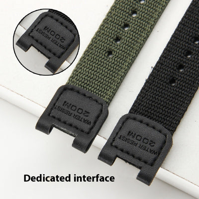 Correa de Reloj Nylon Resistente al Agua con Refuerzo Metálico