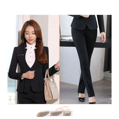 Blazer Slim Elegante para Mujer - Traje Ejecutivo Primavera Otoño - Image 11
