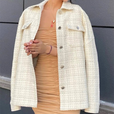 Chaqueta Casual Suelta de Solapa para Hombre - Manga Larga Estilo Street - Image 10