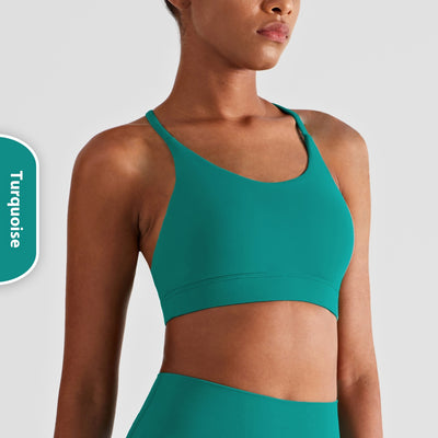 Top Deportivo Mujer con Espalda Abierta - Push Up Exercise Vest - Image 4