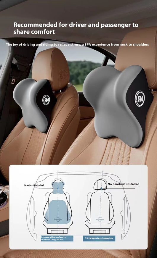 Cojín de Espuma Viscoelástica para Cintura y Reposacabezas Automotriz - Image 20