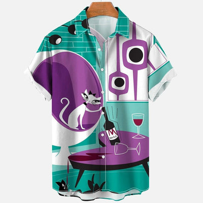 Camisa Estampada Grande para Hombre - Image 18