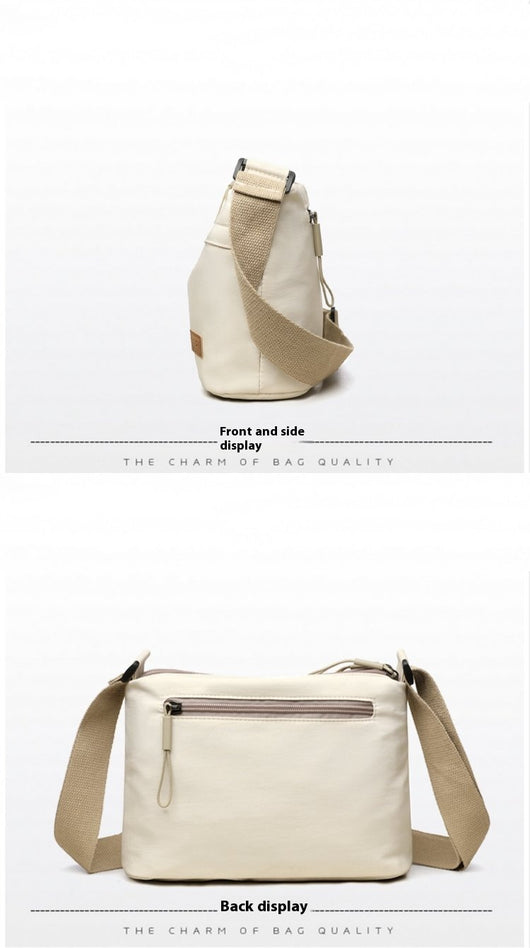Bolso Mensajero Impermeable Multifuncional de Nylon para Mujer - Image 11