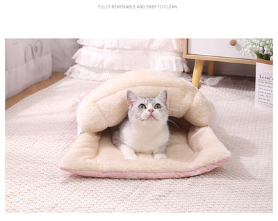 Cama Térmica Plegable para Gatos y Perros con Colchoneta Desmontable - Image 14