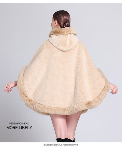 Capa Elegante con Cuello de Pelaje Sintético y Forro Polar Acolchado - Image 32