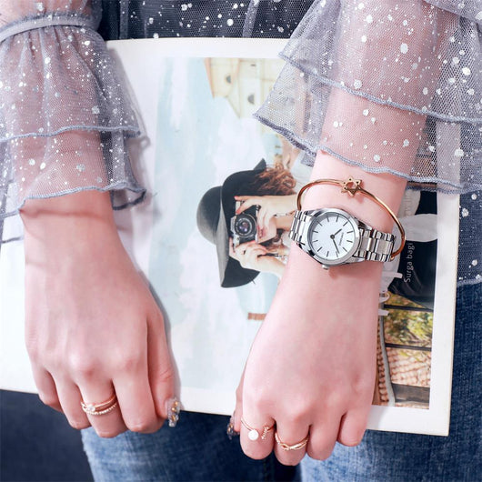 Reloj Chronos para Mujer Casual Resistente al Agua con Movimiento de Cuarzo - Image 8