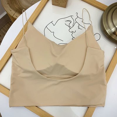 Vestido de Verano en Seda Brillante con Soporte de Pecho y Tirantes Ajustables - Image 22
