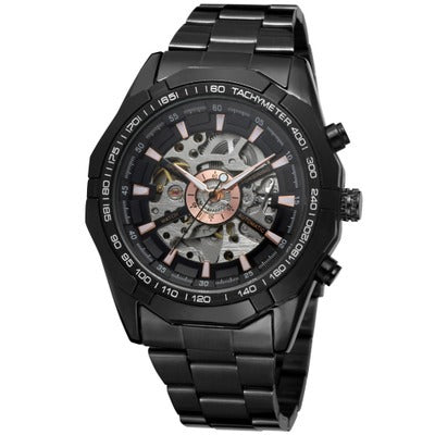 Reloj Automático de Lujo para Hombre en Oro - Elegancia Mecánica Casual - Image 17