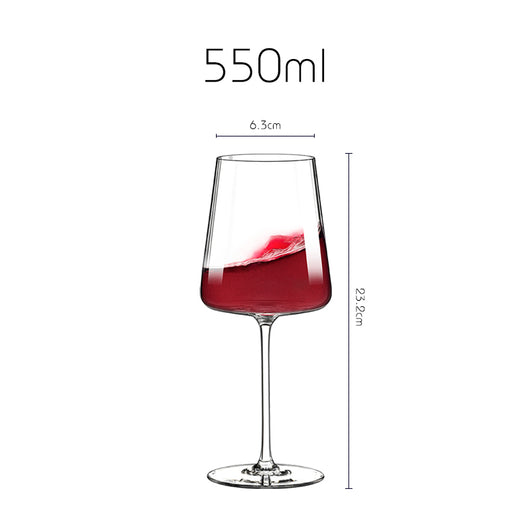 Copa de Vino Tinto Cristal Serie Fashion - Diseño Gran Barriga para Cata - Image 7