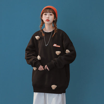 Suéter de Leche Mujer Primavera Otoño Suelto Estilo Coreano - Image 10