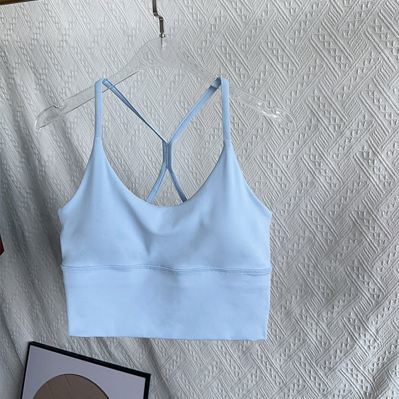 Top Deportivo Mujer Slim con Tirantes Finos - Colores Sólidos