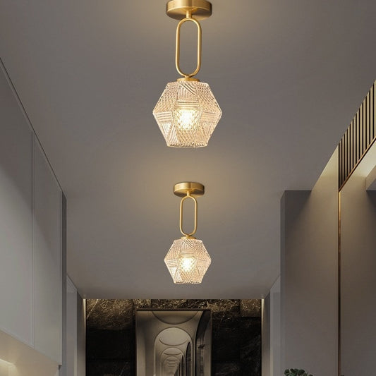 Lámpara Colgante de Cristal Moderno para Restaurante y Bar