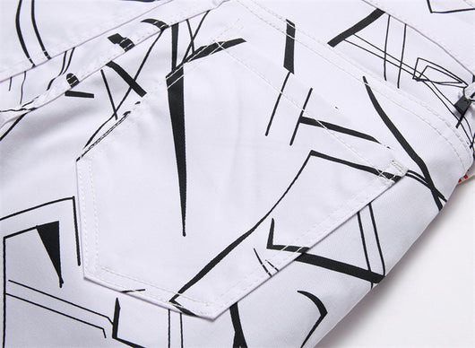 Pantalones de Algodón Estampado Digital para Hombre - Colección Verano - Image 11
