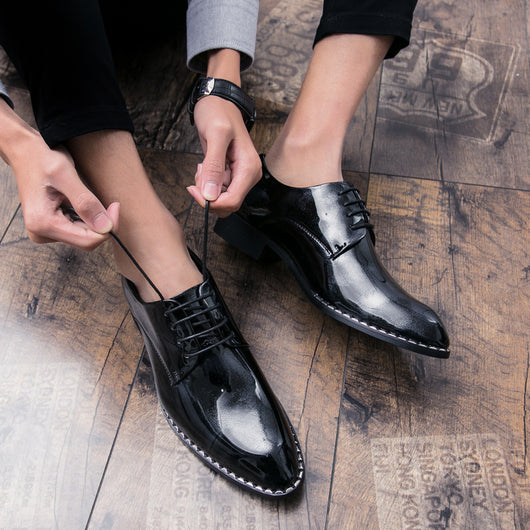 Zapatos de Cuero Puntiagudos para Hombre - Image 13