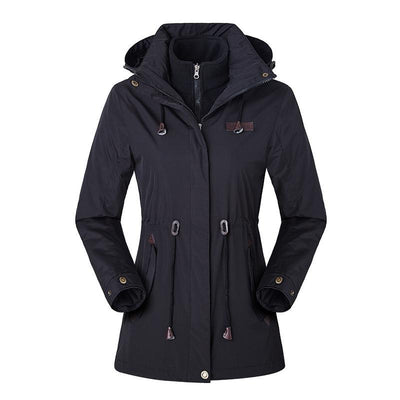 Chaqueta Versátil Multicolor de Largo Medio - Abrigo Outdoor con Cintura Térmica - Image 6