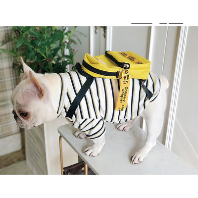 Ropa para Perros con Correa - Diseño Negro Elegante - Image 10
