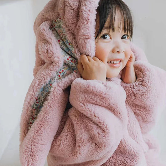 Pijama Enterizo Térmico para Bebé y Niño Pequeño con Orejas de Conejo - Image 6