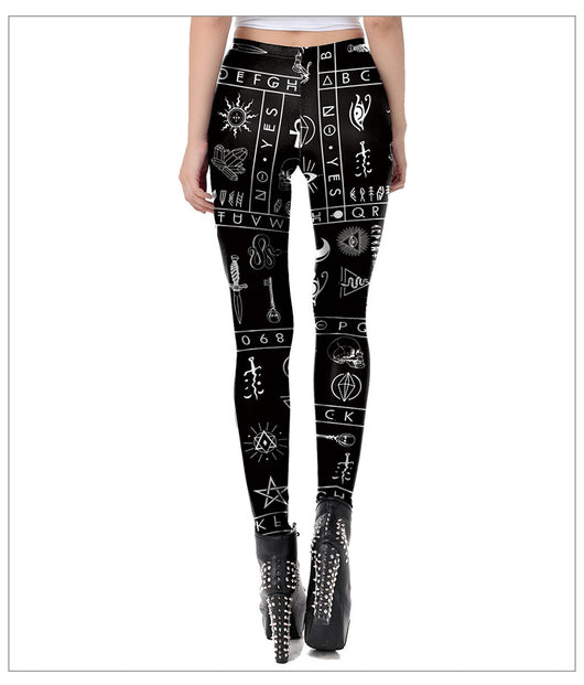 Pantalones Ajustados 3D para Mujer - Tecnología de Impresión Avanzada - Image 9