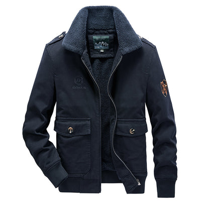Chaqueta Militar Acolchada de Algodón con Forro Térmico - Image 14
