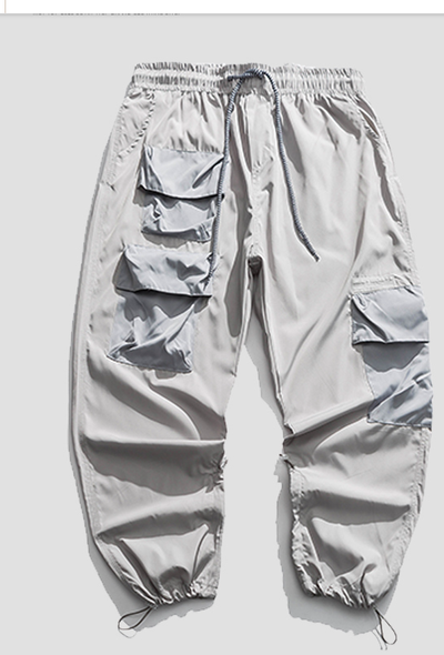 Pantalones Deportivos Funcionales Holgados con Múltiples Bolsillos - Image 7