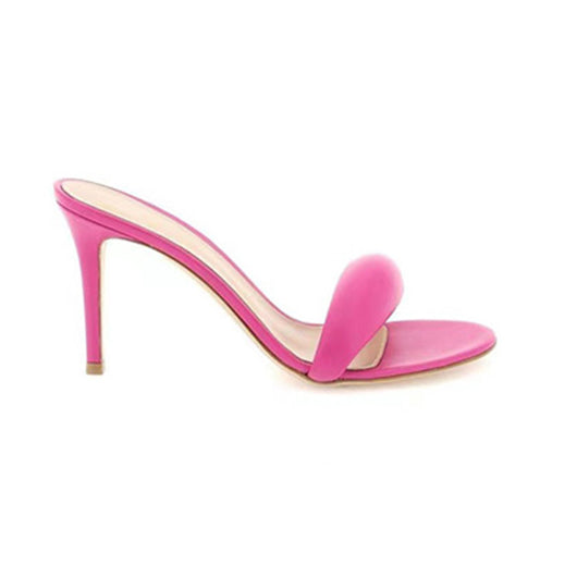 Zapatos de Tacón Alto Talla Grande para Mujer con Punta Redonda y Tira al Tobillo - Image 4