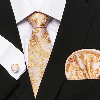 Traje Tres Piezas para Hombre Serie Flor de Anacardo con Corbata - Image 32