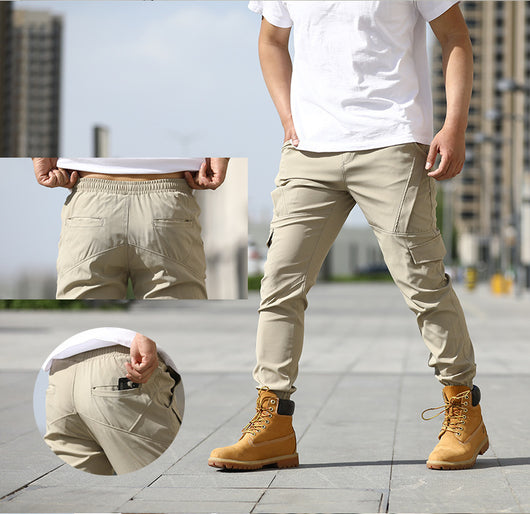 Pantalones Cargo Deportivos con Múltiples Bolsillos para Hombre - Image 9