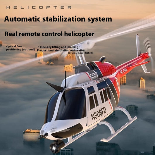 Helicóptero de Juguete de Doble Rotor con Control Simulado - Image 6