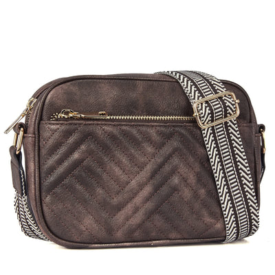 Bolsa Crossbody Multiusos con Diseño Vaca y Cierre de Cremallera - Image 16