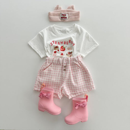Playera Infantil de Algodón 100% con Estampado Personalizado de Fresas - Image 2
