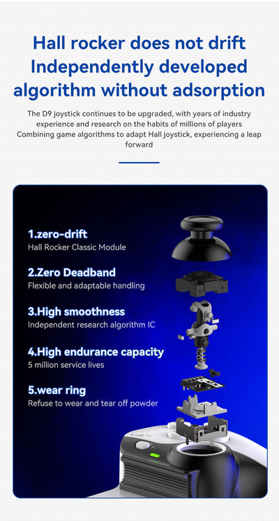 Control Inalámbrico Telescópico para Gaming PC, Streaming y Consolas Bluetooth - Image 13