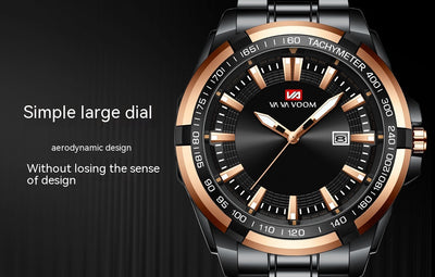 Reloj Deportivo de Acero Inoxidable con Esfera Luminosa - Image 23
