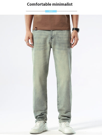 Pantalones Vaqueros Stretch Nostálgicos Slim Fit para Hombre - Image 20