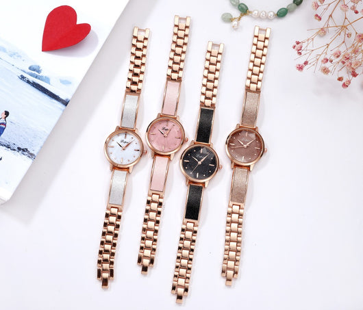 Reloj de Cuarzo para Mujer Minimalista con Detalle Acuático Exquisito - Image 31