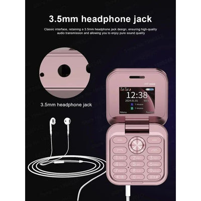Teléfono Móvil Plegable Dual SIM 2G - Image 16
