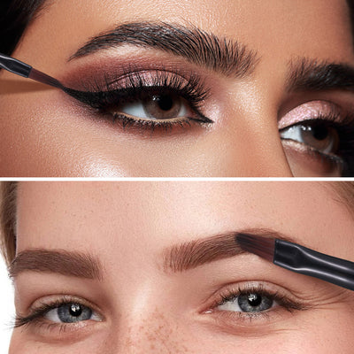 Delineador y Lápiz de Cejas Multifuncional Impermeable de Larga Duración - Image 2