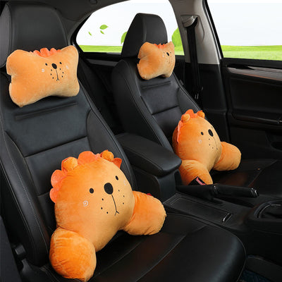 Juego de Almohada Lumbar y Reposacabezas para Auto con Diseño Infantil - Image 5