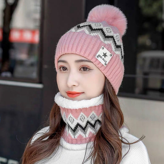 Conjunto Gorro y Bufanda Polar Protección para Oídos - Image 8