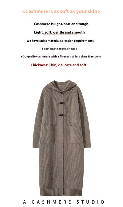 Abrigo Trench Grueso con Capucha y Botones de Cuerno - Image 9