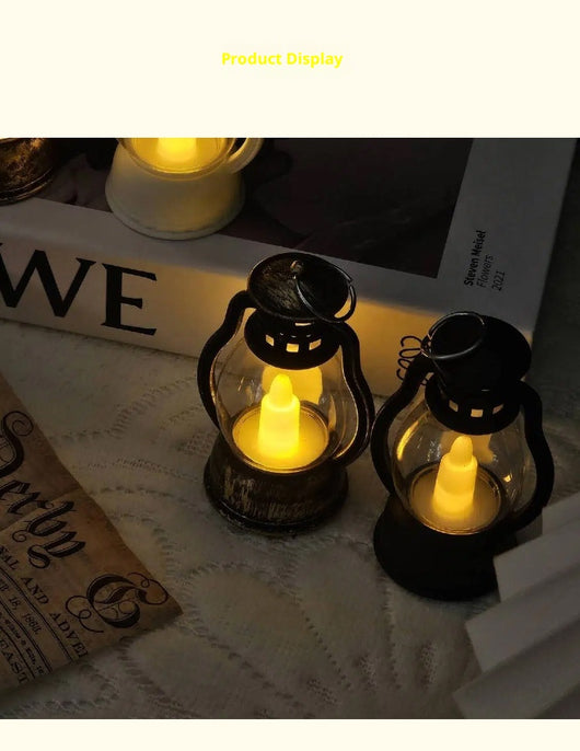 Linterna Decorativa LED Estilo Granero para Bares y Hoteles - Image 13