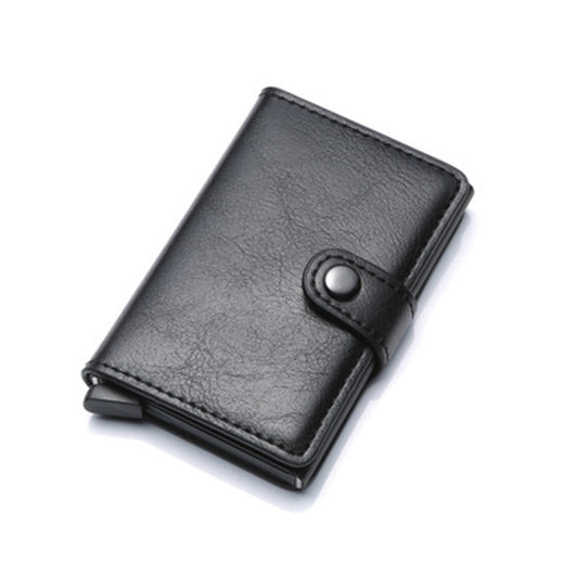 Billetera Vintage para Hombre con Protección RFID, Cuero y Aluminio - Image 58